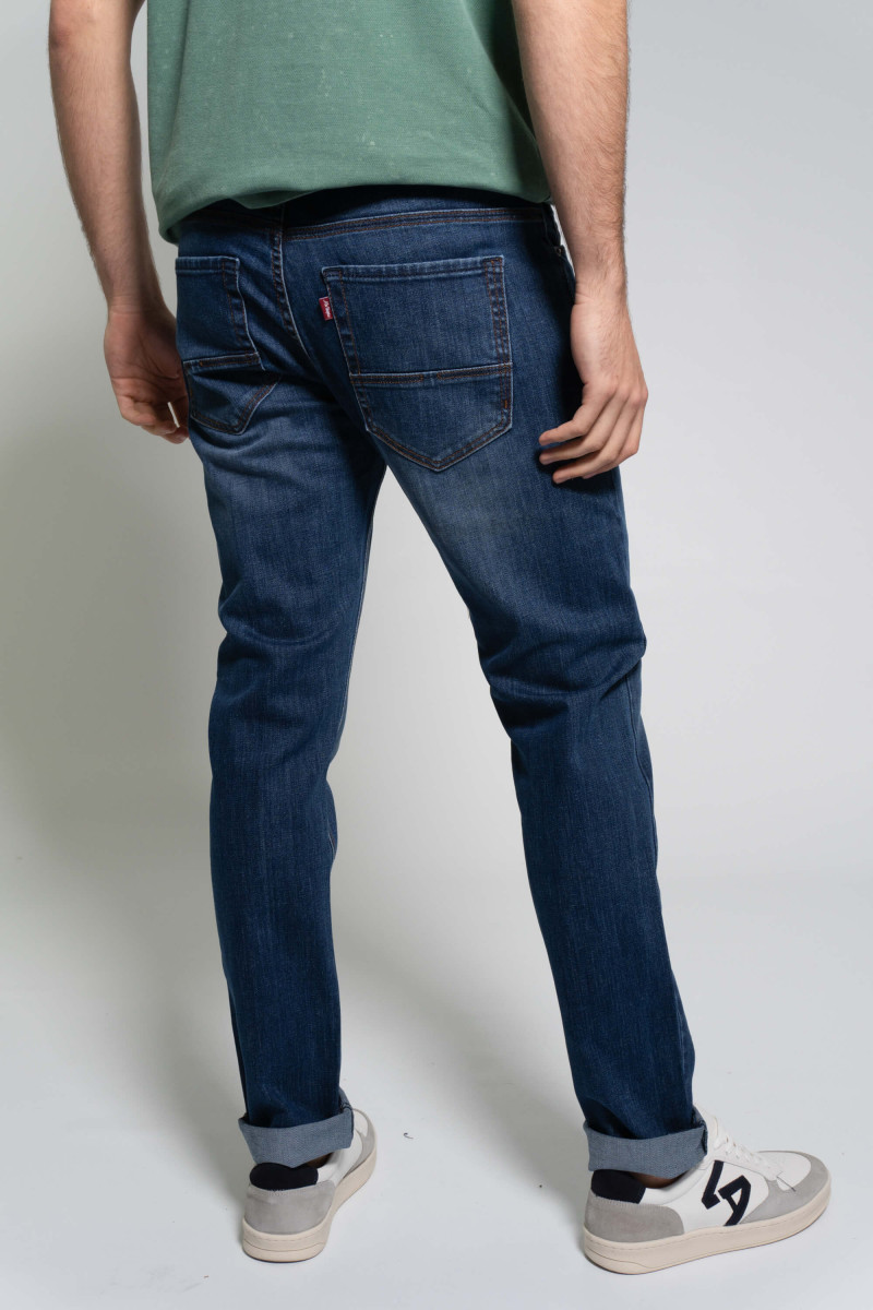 JEANS SKINNY AZUL MARINO