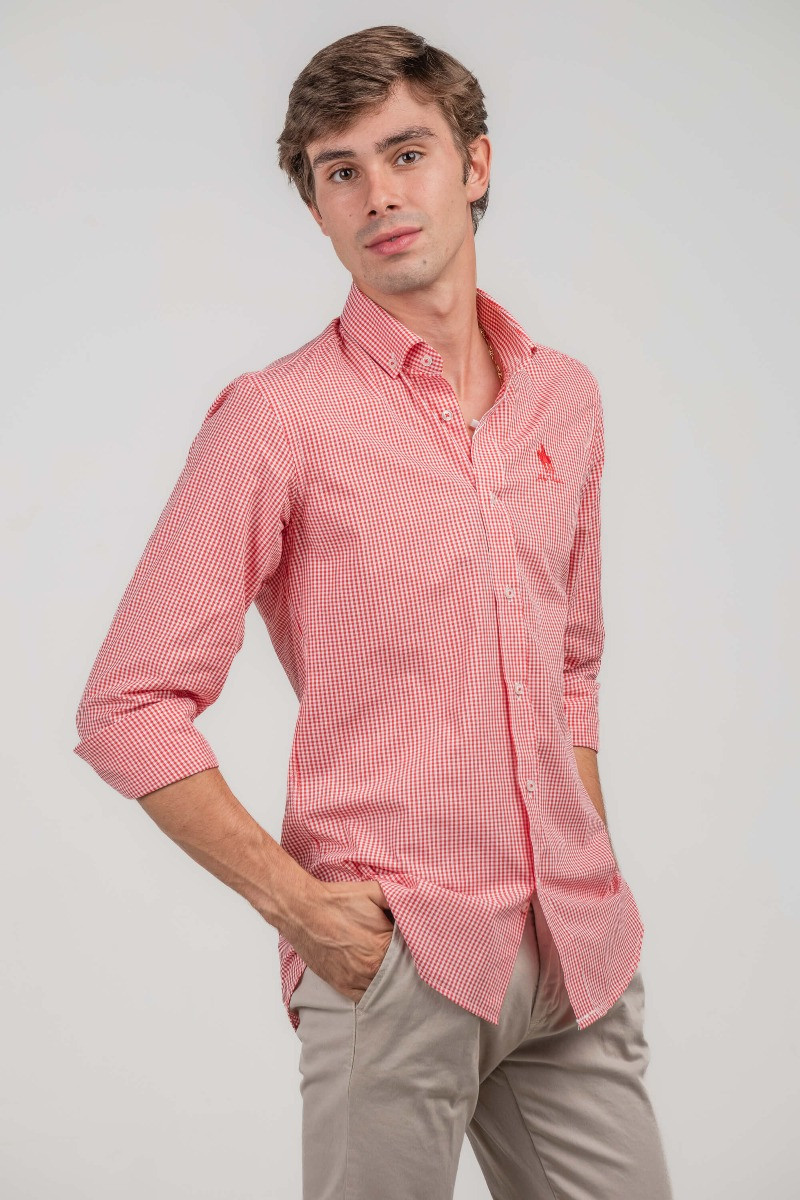 CAMISA VICHY ROJA