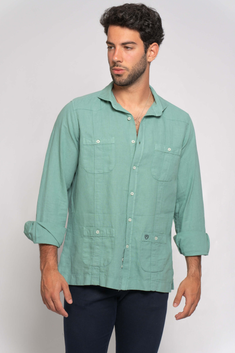 GUAYABERA VERDE