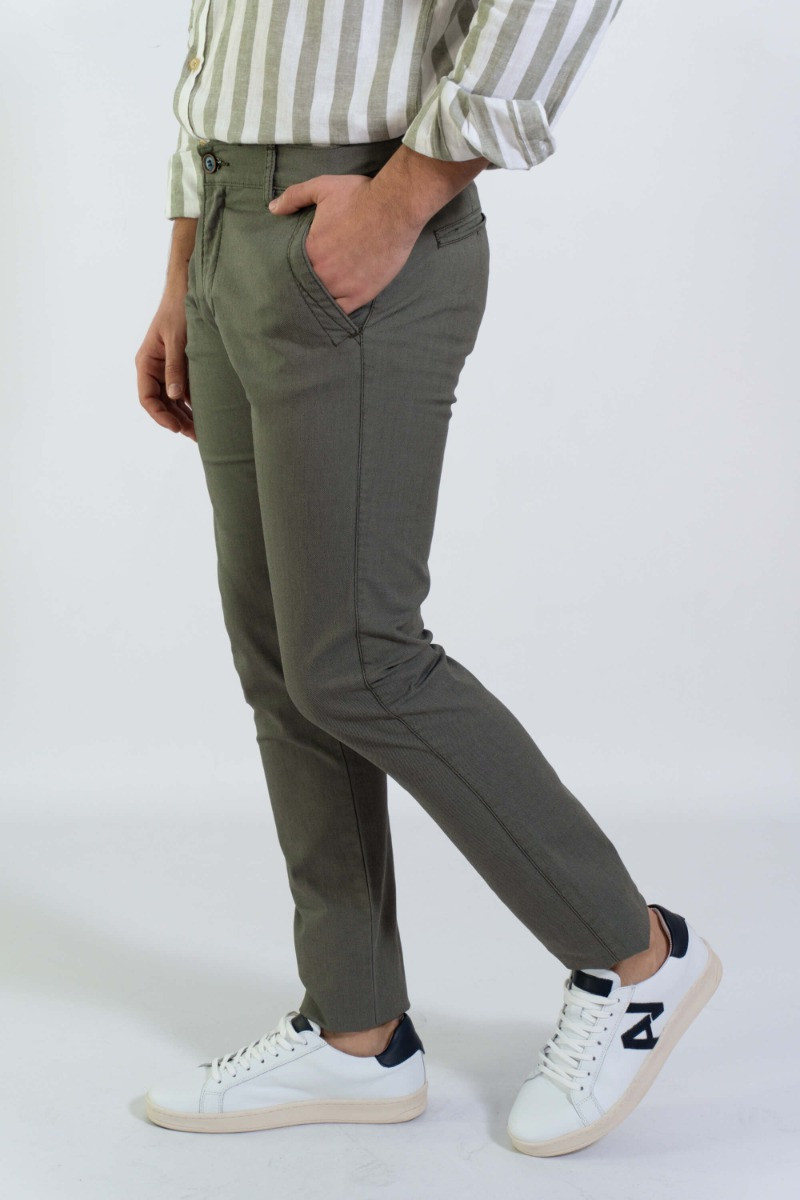 CHINO SKINNY ESTRUCTURA KAKI