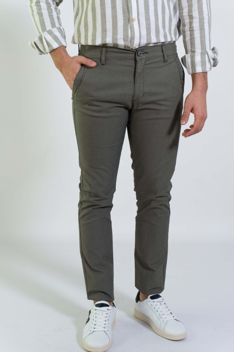 CHINO SKINNY ESTRUCTURA KAKI