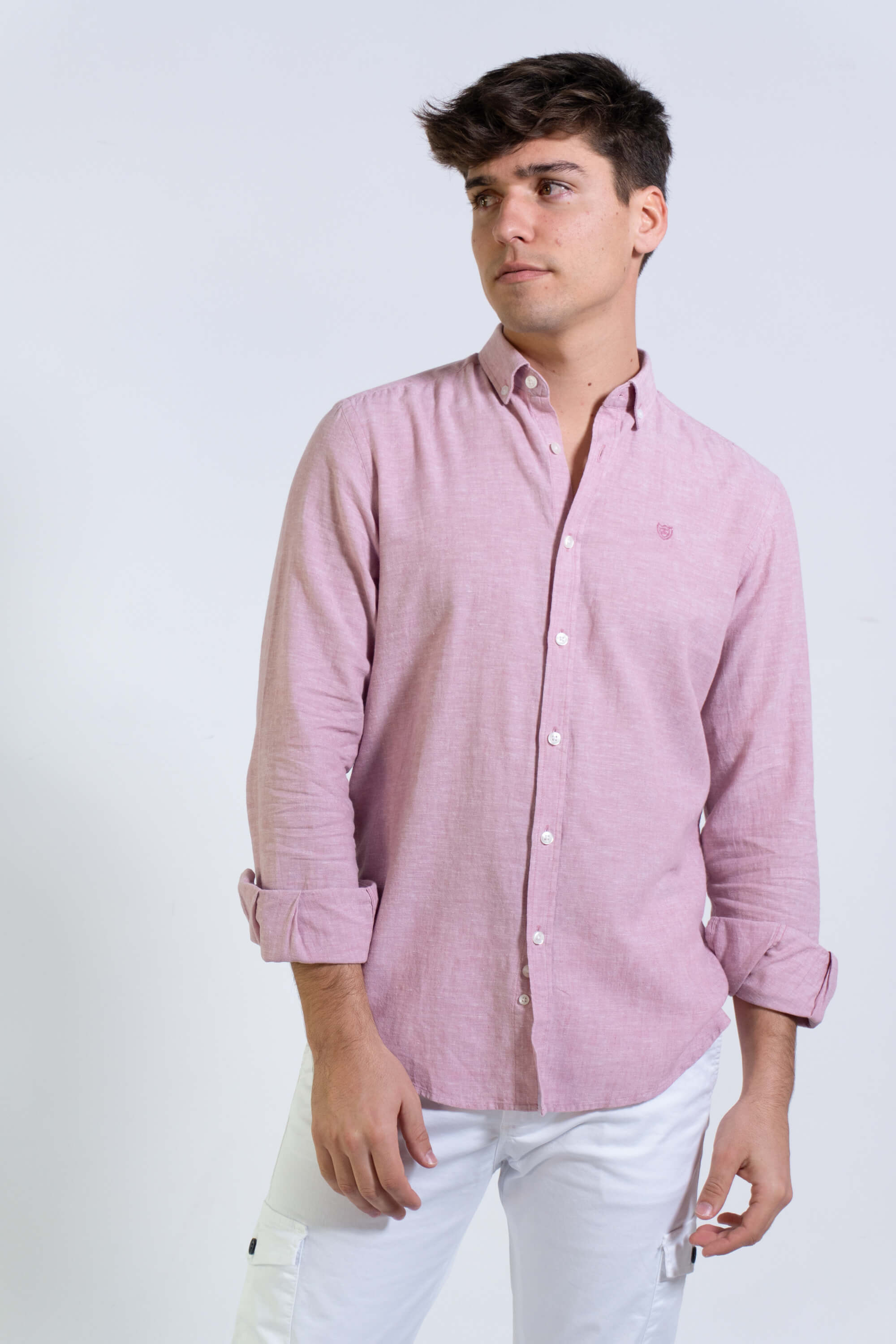 CAMISA LINO ALGODON BUGANVILLA