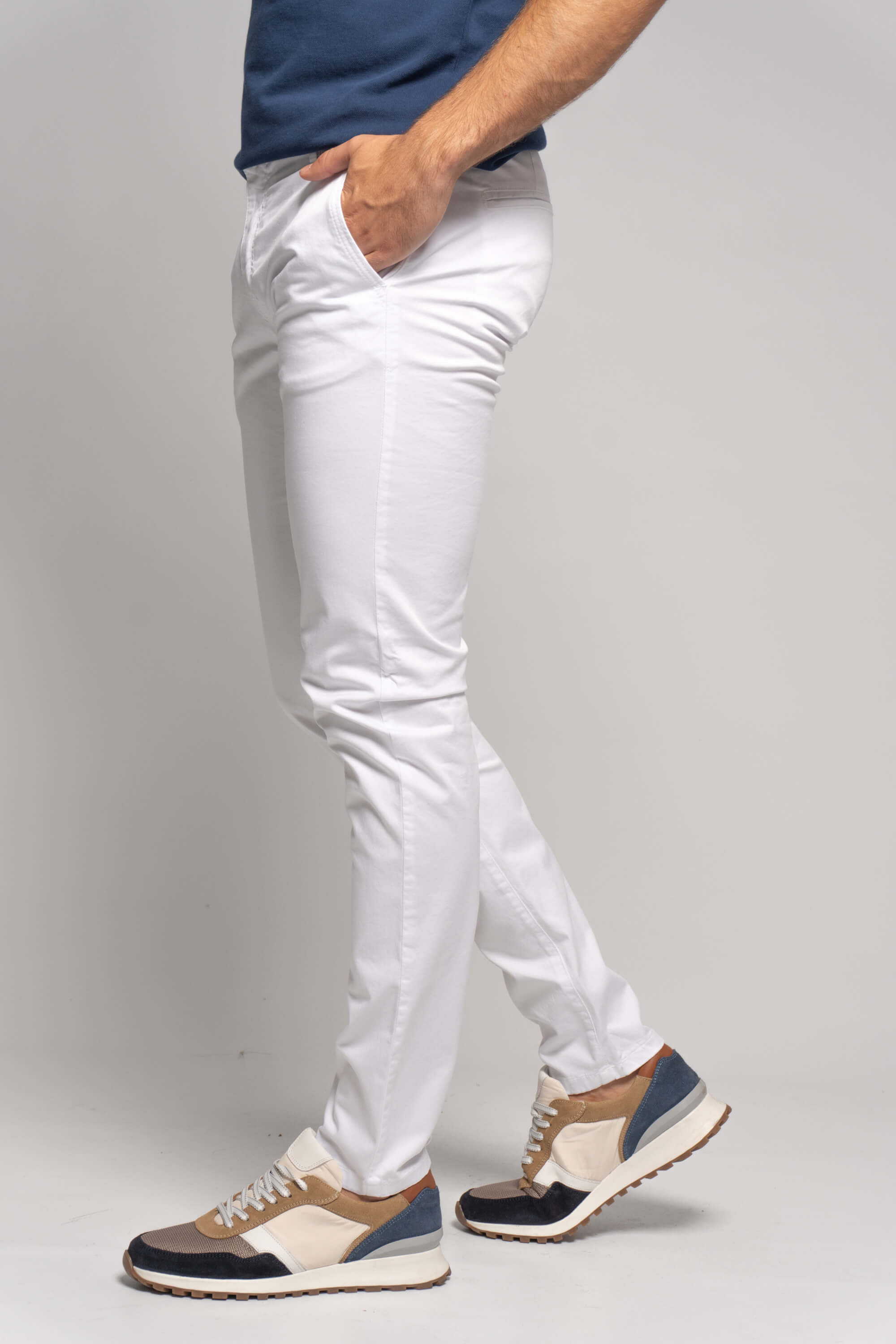 PANTALÓN CHINO SKINNY BLANCO