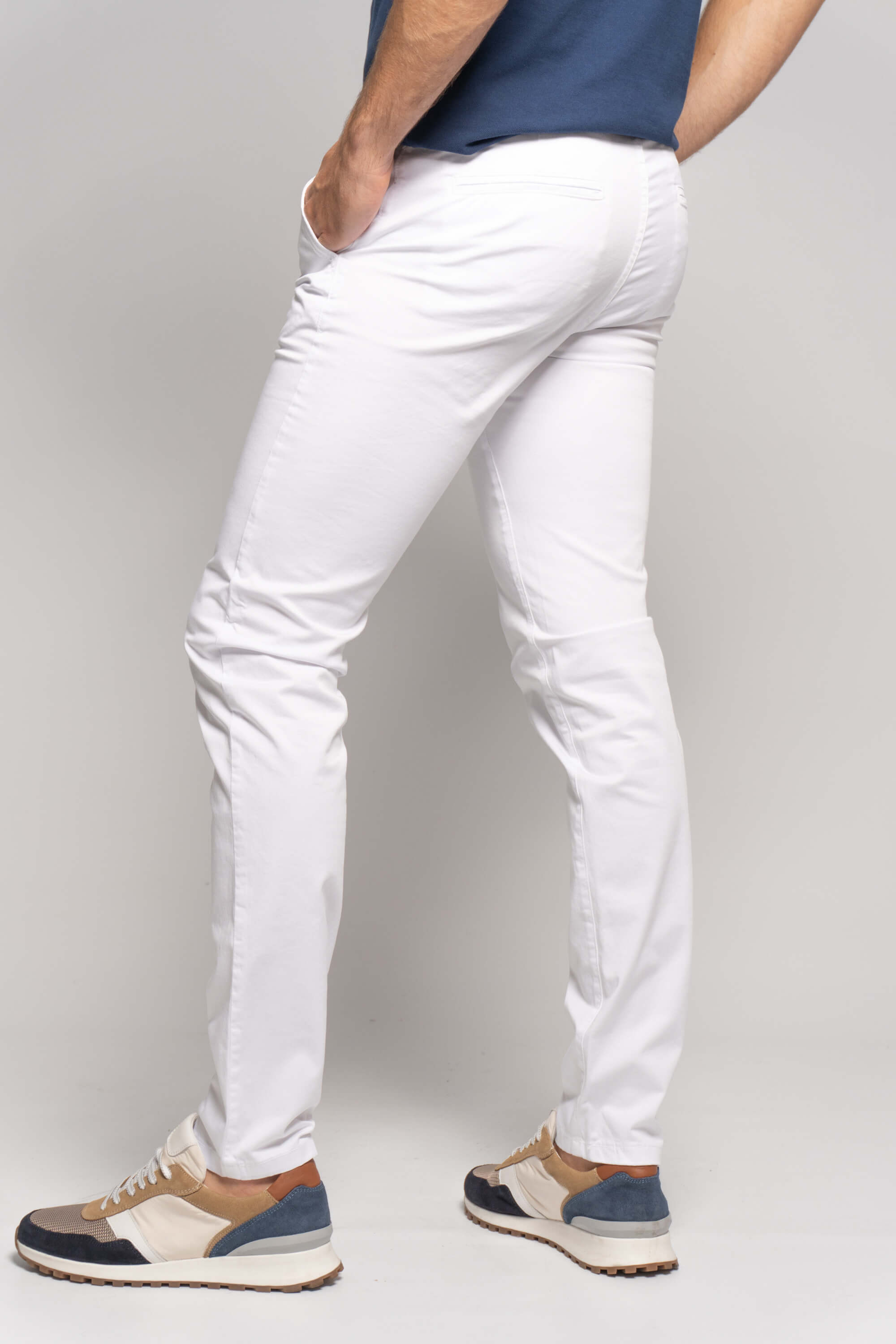 PANTALÓN CHINO SKINNY BLANCO