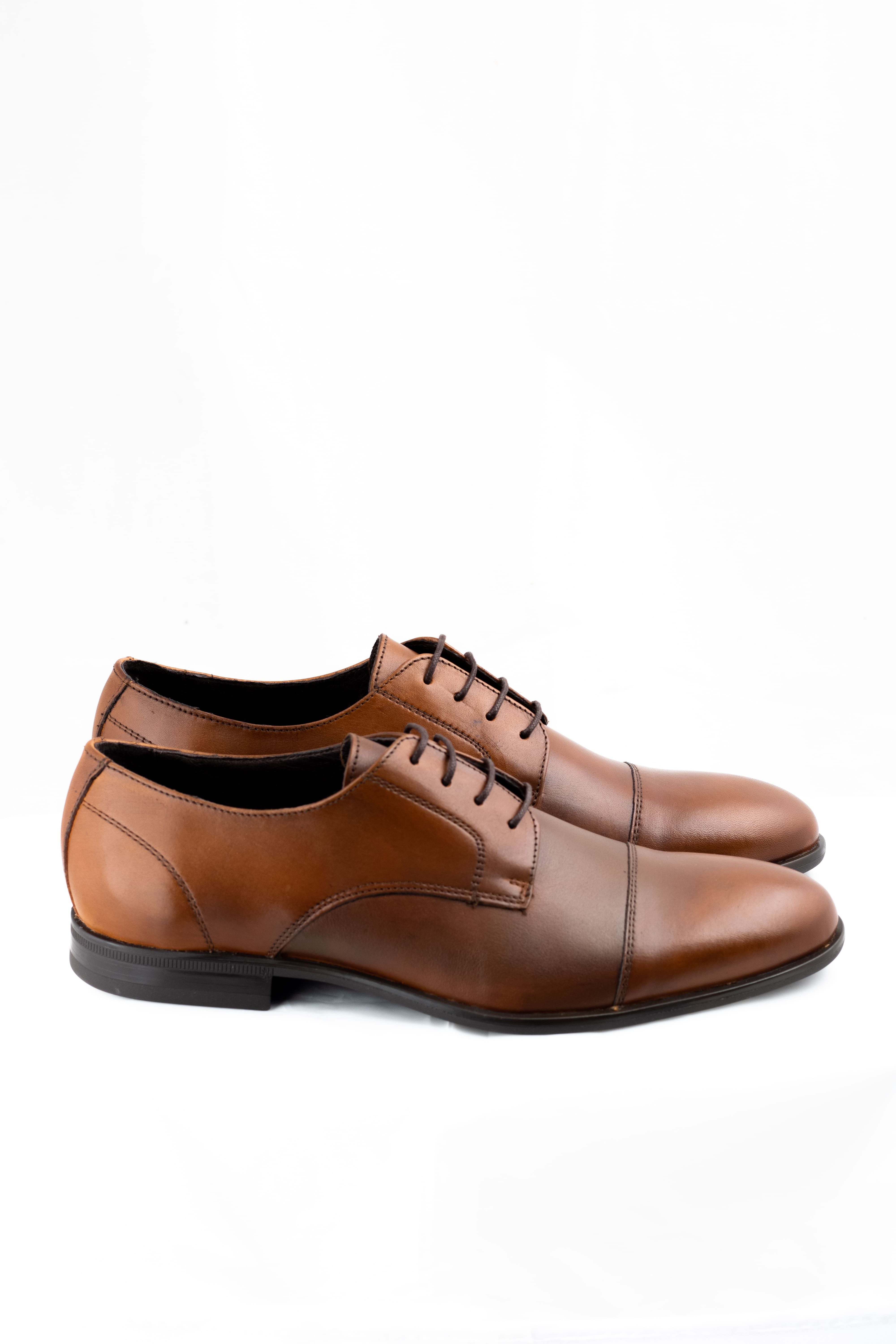 ZAPATO VESTIR CORDONES MARRON