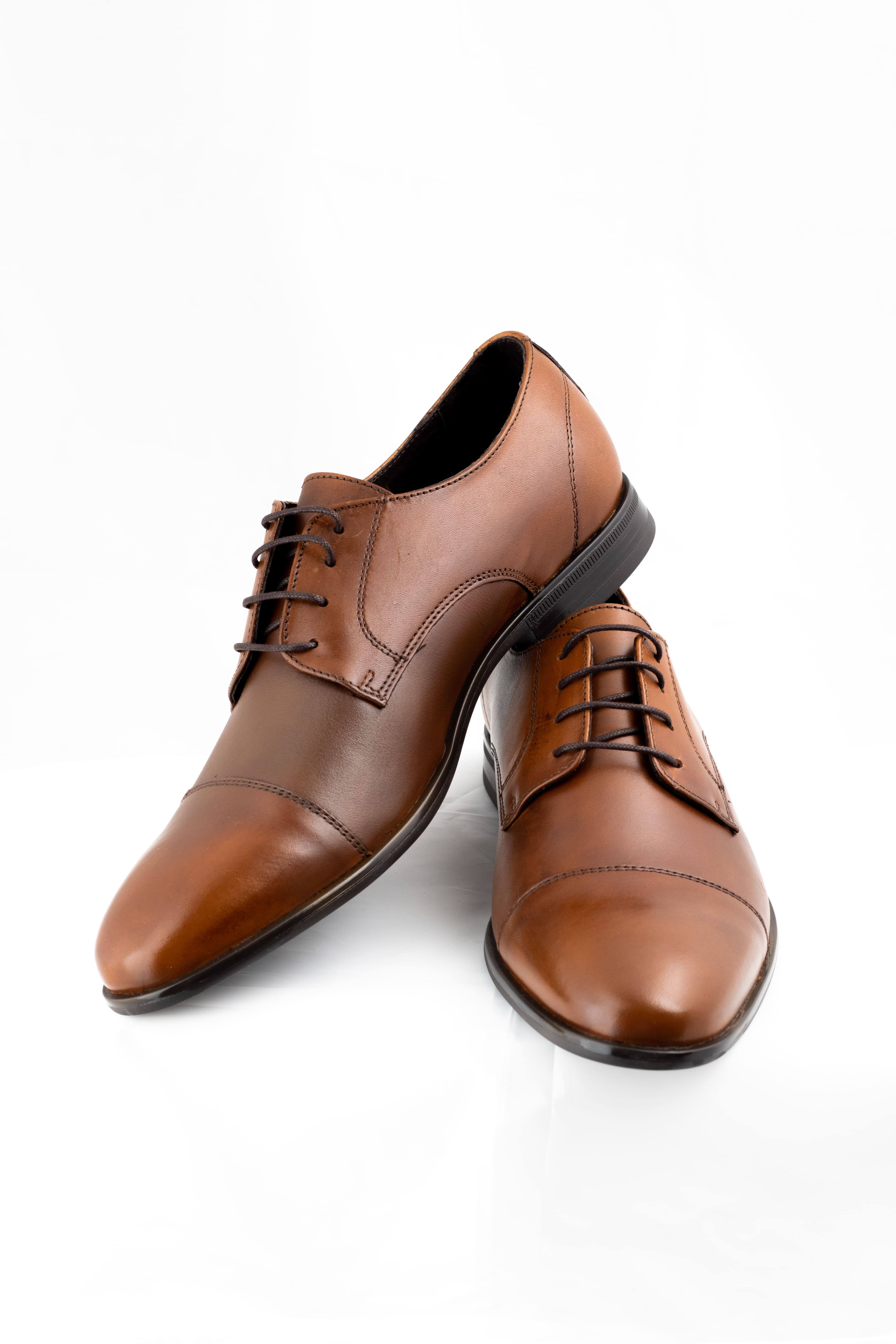 ZAPATO VESTIR CORDONES MARRON