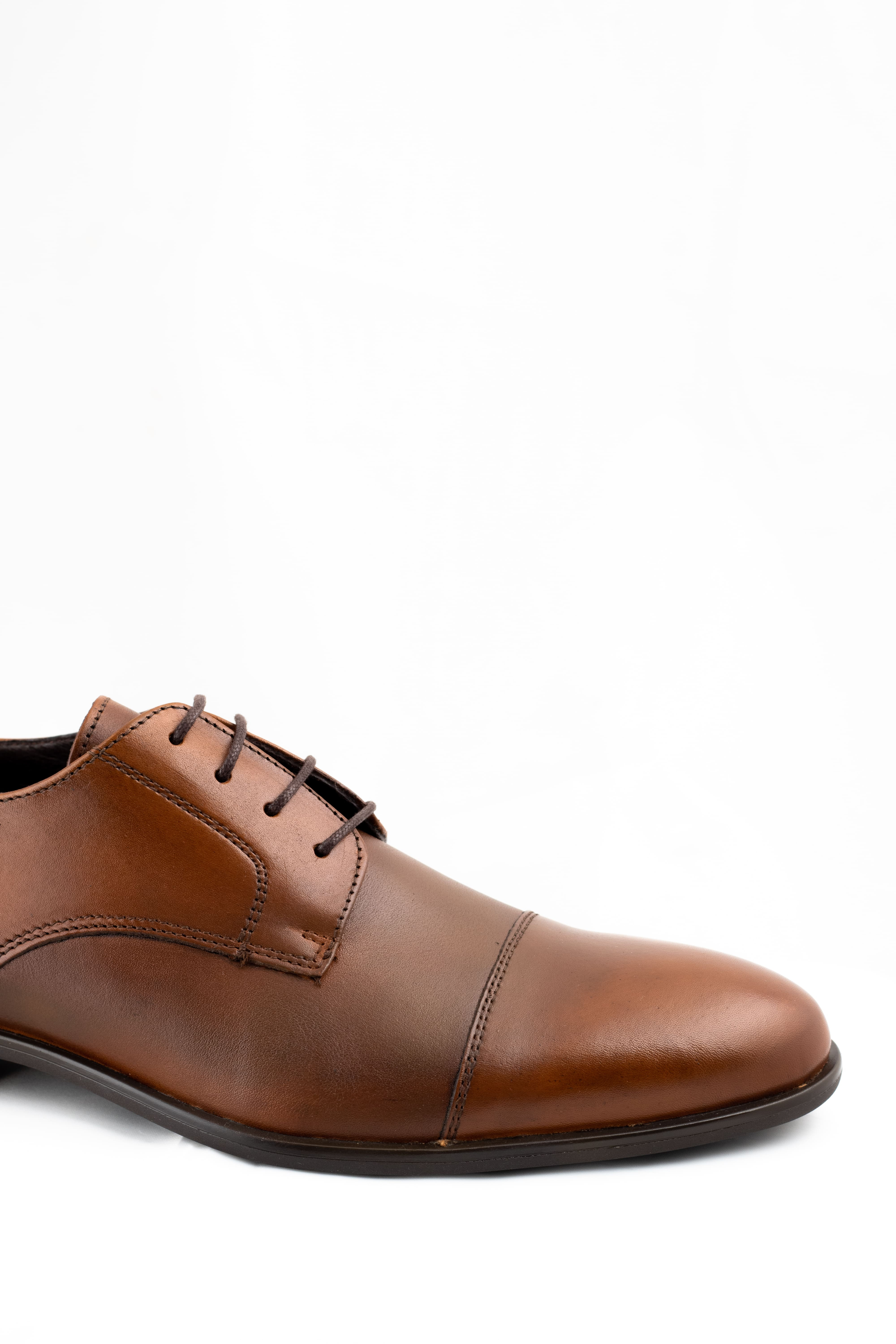 ZAPATO VESTIR CORDONES MARRON