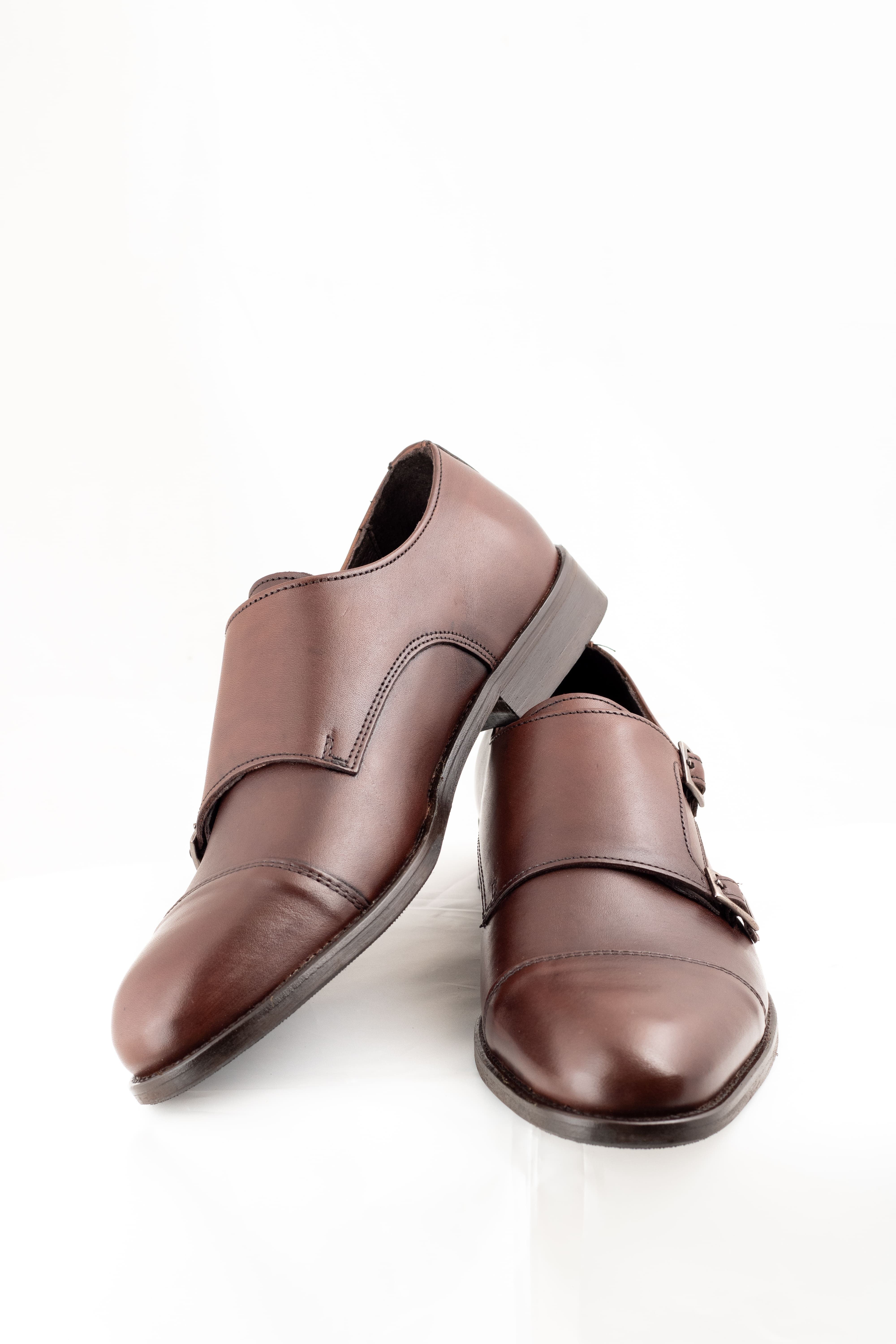 ZAPATO VESTIR HEBILLA MARRON