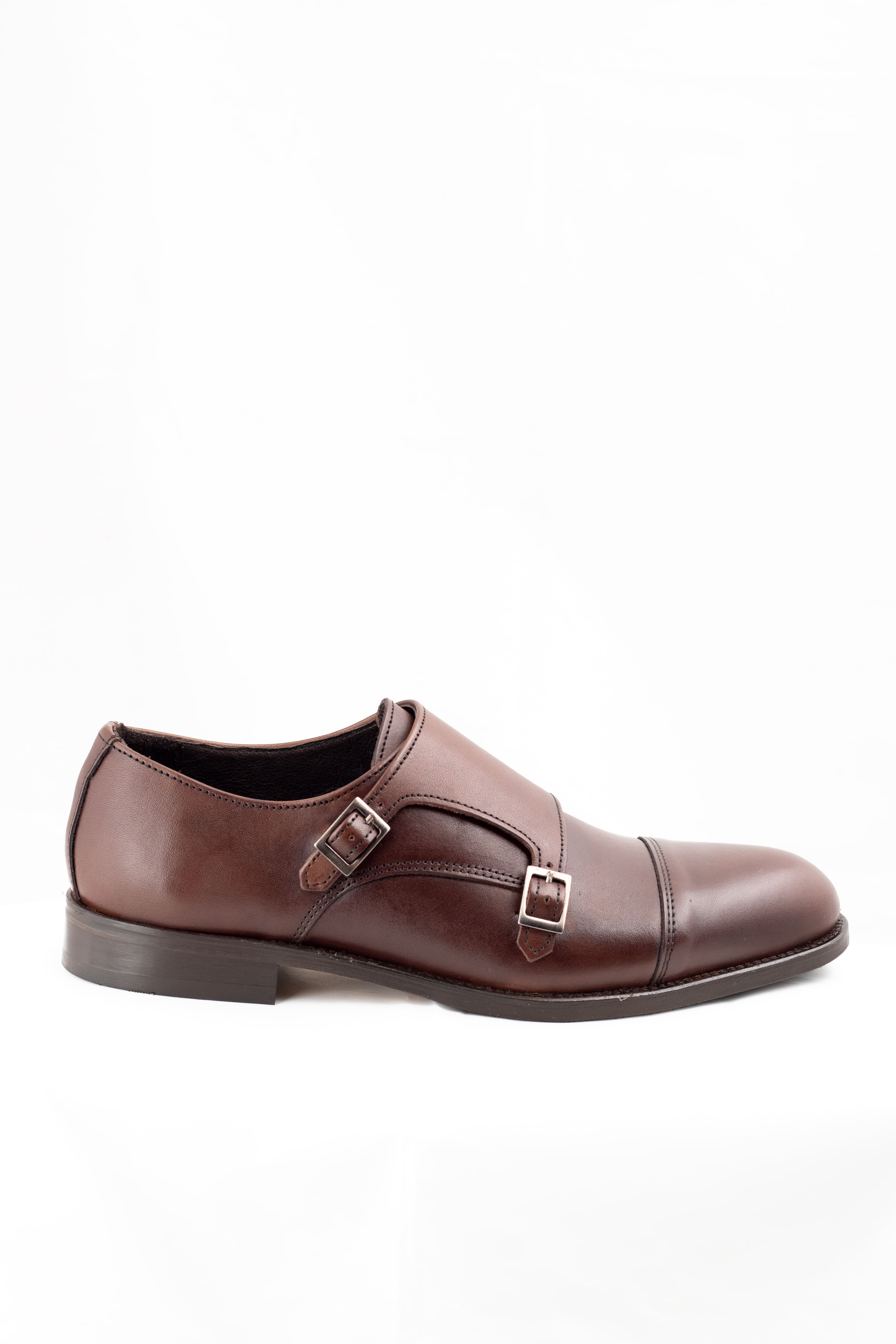 ZAPATO VESTIR HEBILLA MARRON