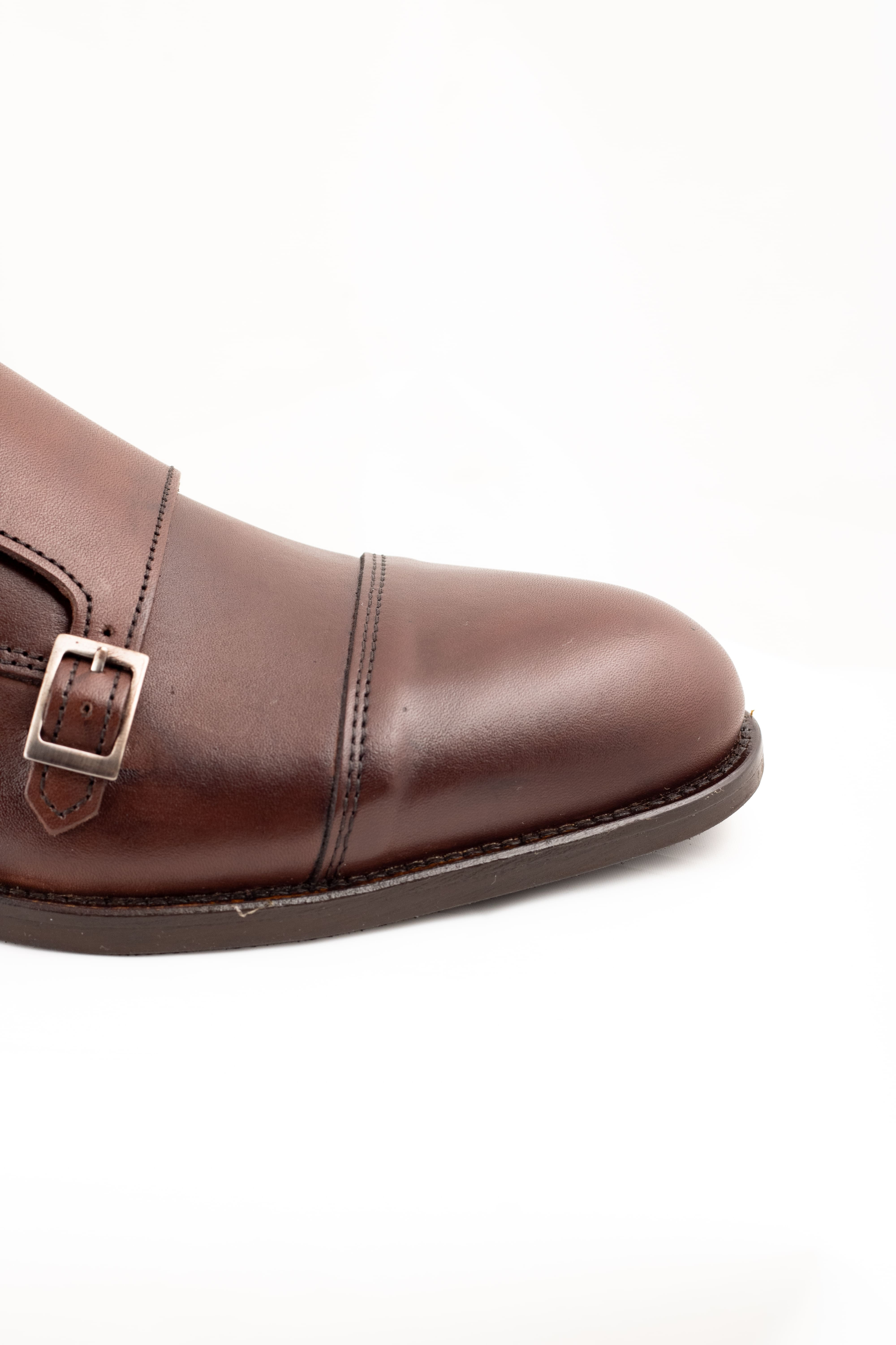 ZAPATO VESTIR HEBILLA MARRON